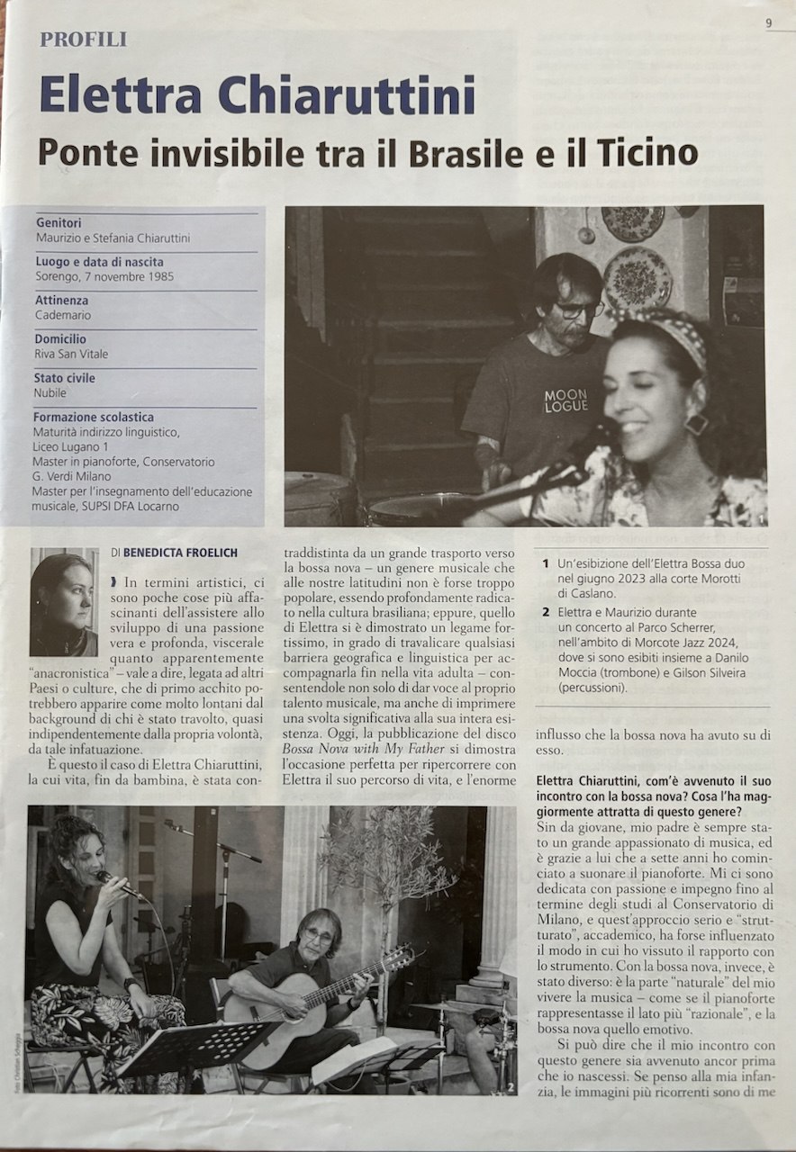 Il Mendrisiotto Articolo Novembre/Dicembre 2024